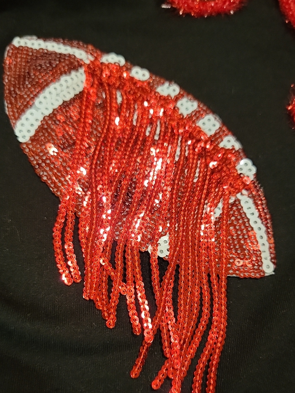GAME DAY SUPERBOWL SEQUIN SWEATSHIRT - Picture 6 of 9